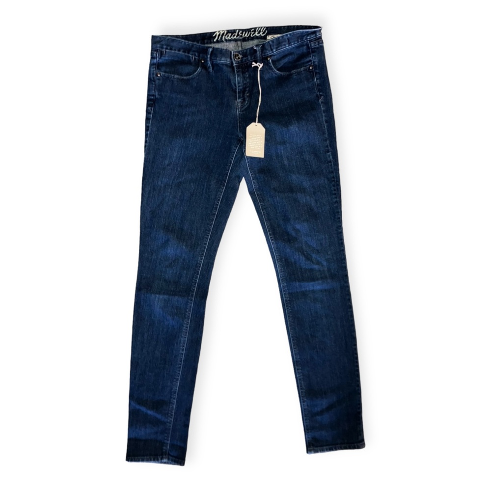 Madewell x Thredup Womens dark blue skinny jeans